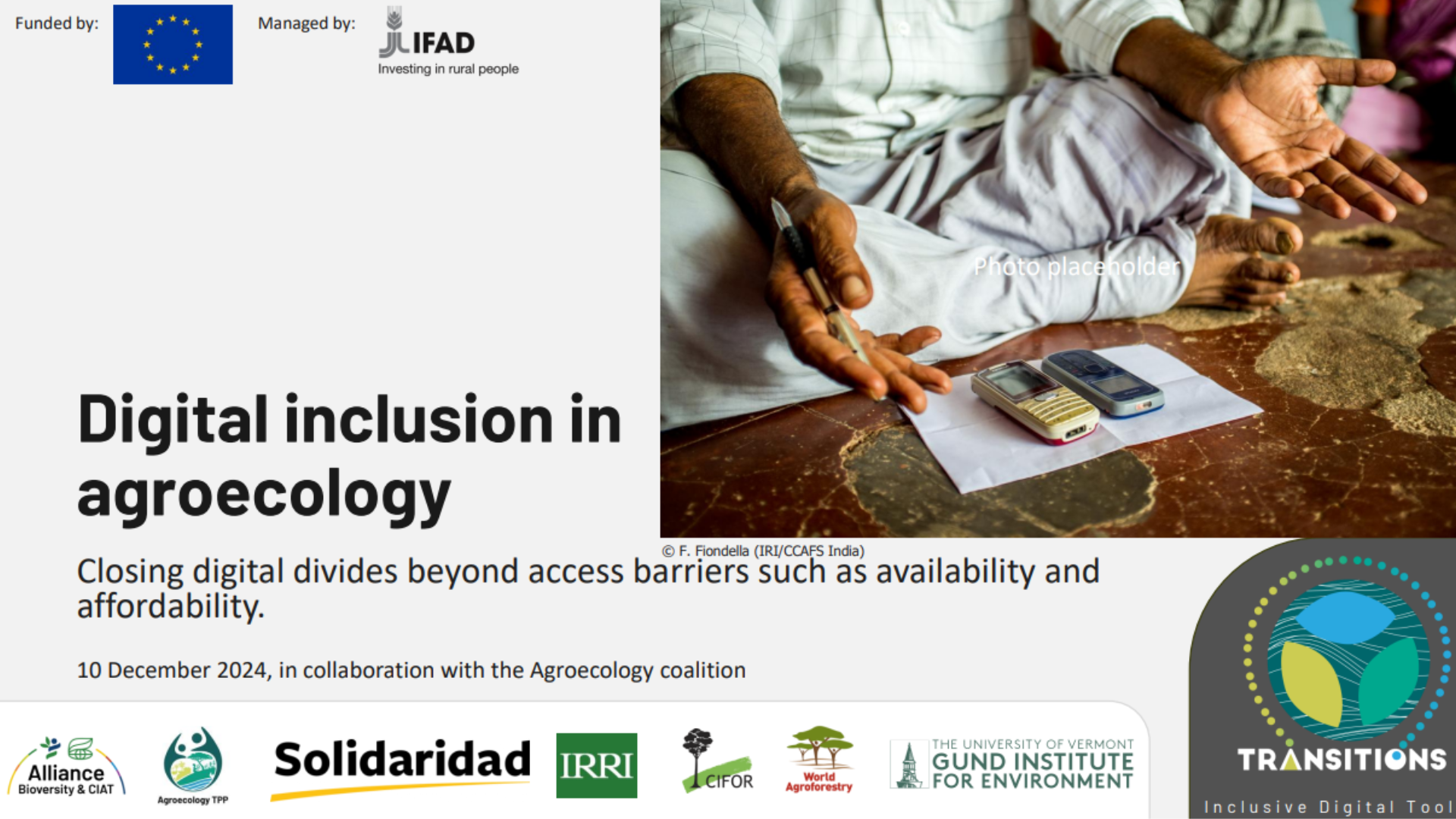 Digital Inclusion in Agroecology