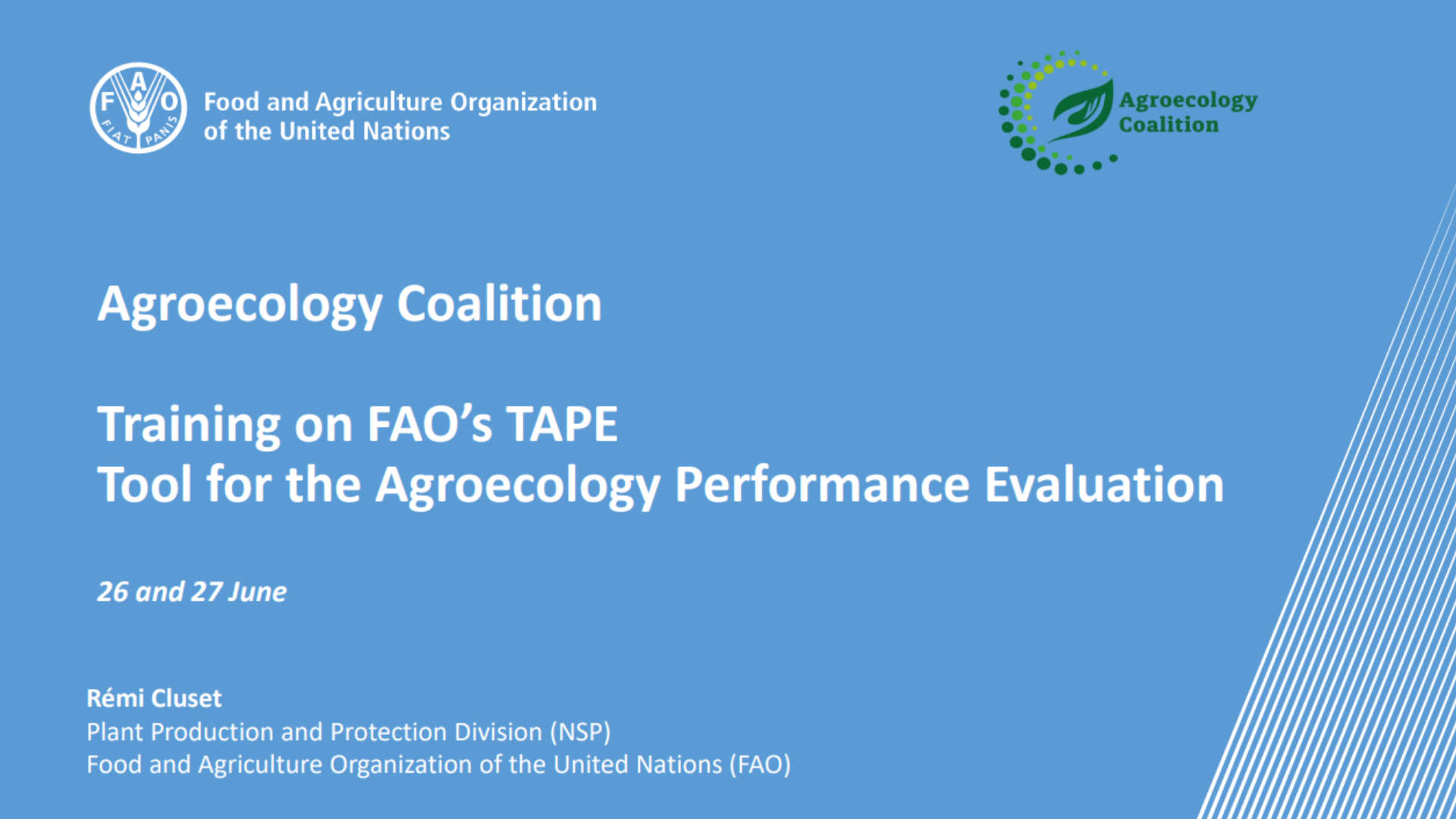 TAPE FAO